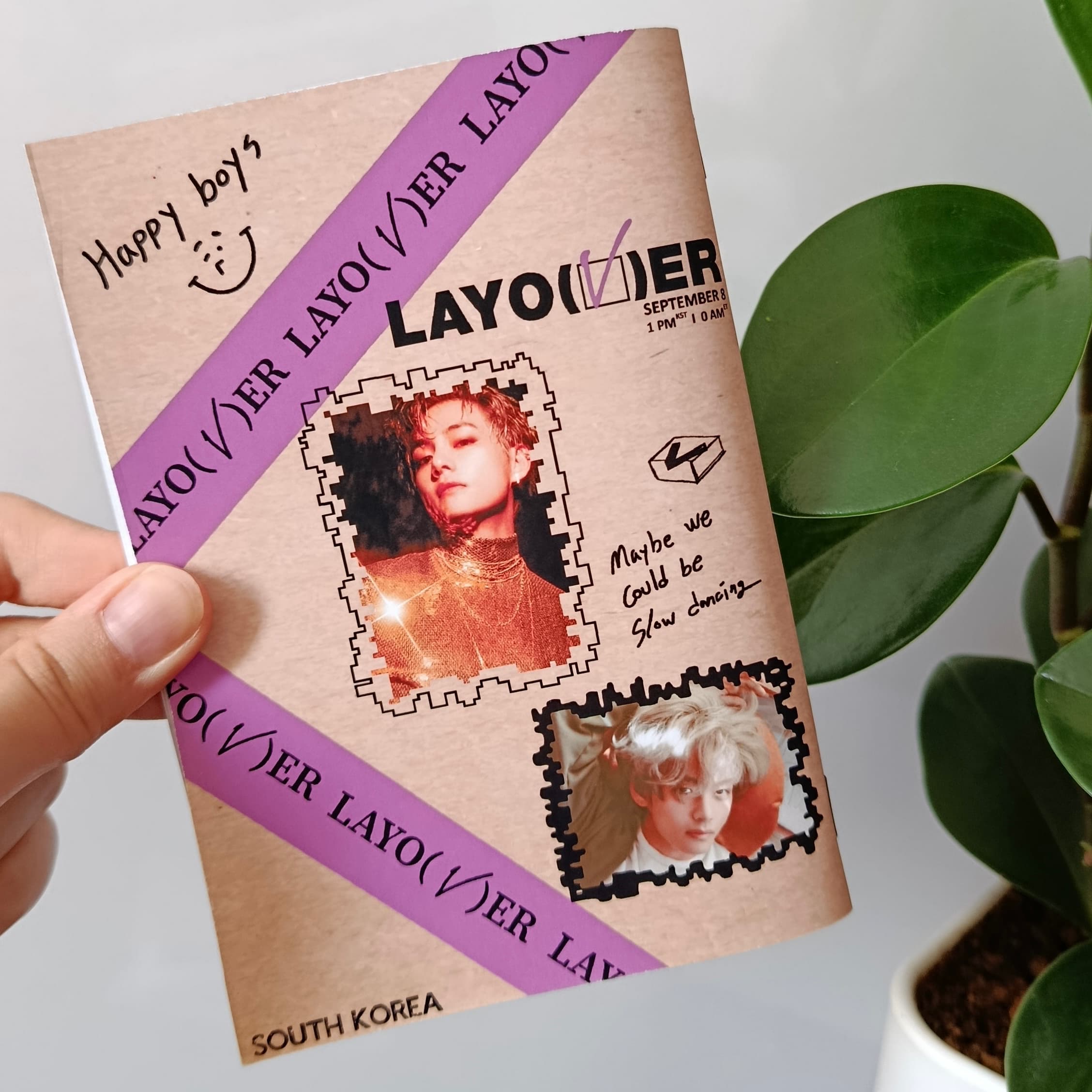 پک آلبوم مینی layover تهیونگ 